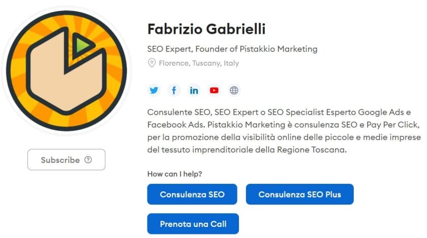 Pistakkio Marketing è consulenza SEO e Google Ads per le piccole e medie imprese della regione toscana