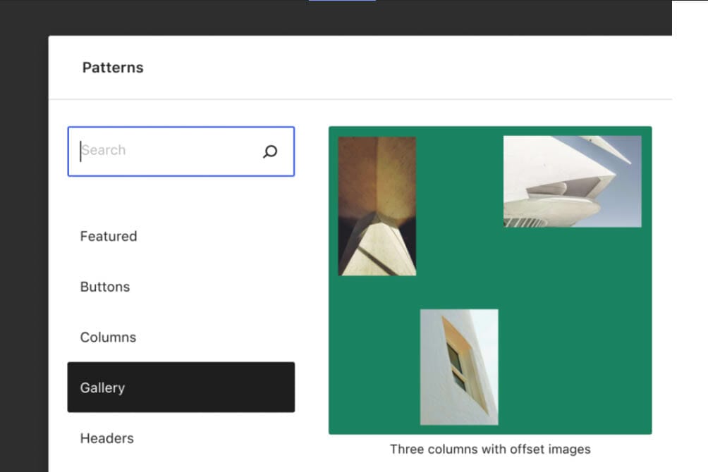 Wordpress 5. 9 - josephine 5 Wordpress 5 9 josephine block editor patterns