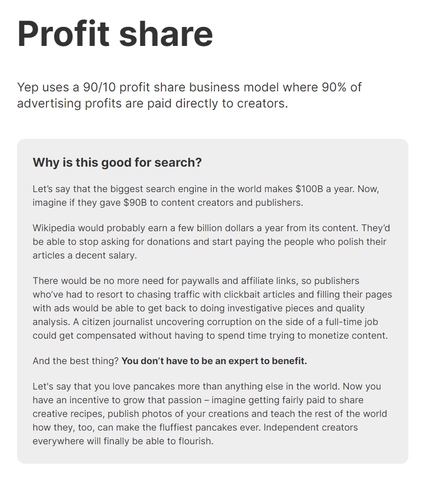 Profit sharemanifesto yep