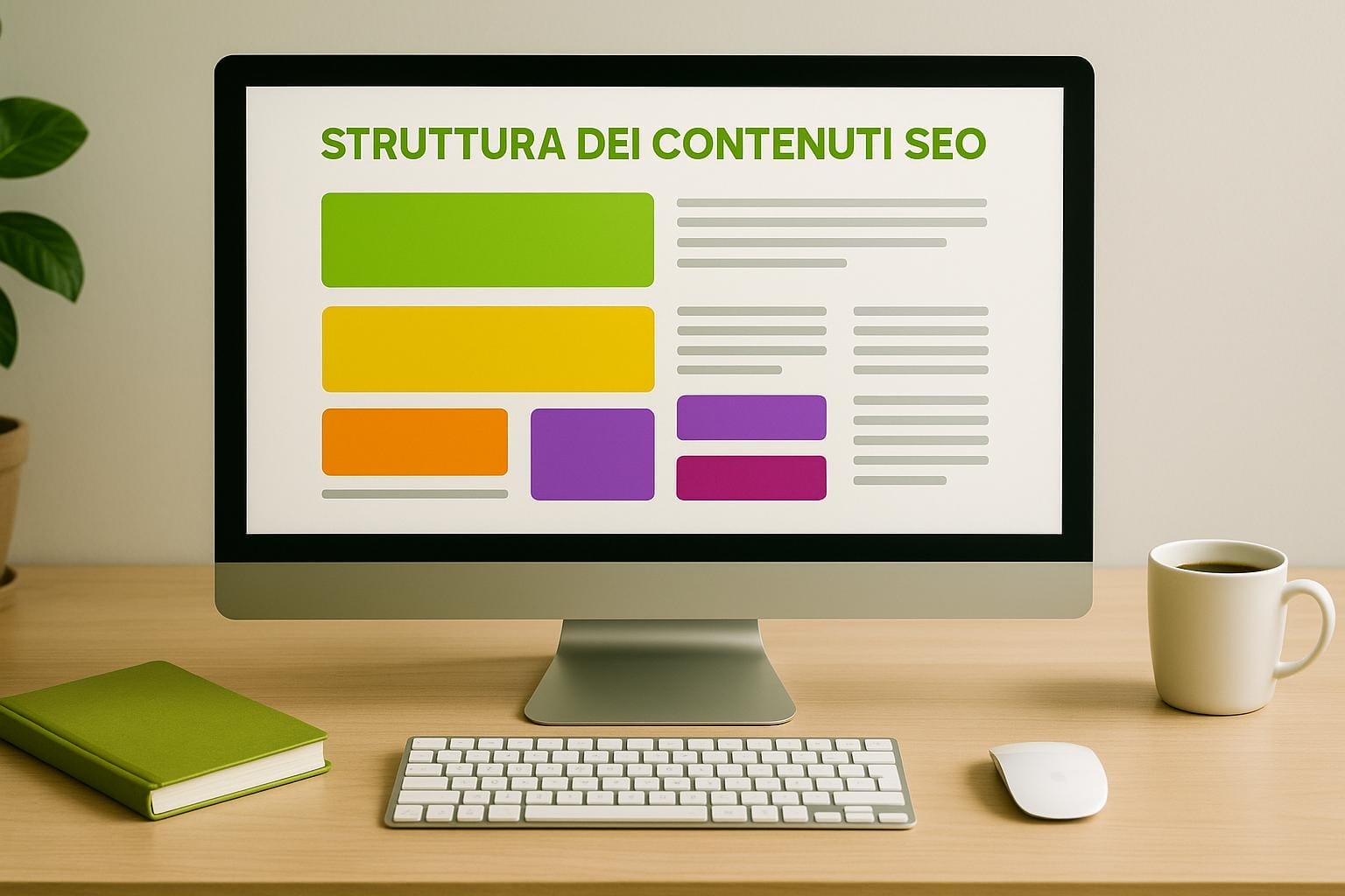 Guida completa alla struttura dei contenuti seo