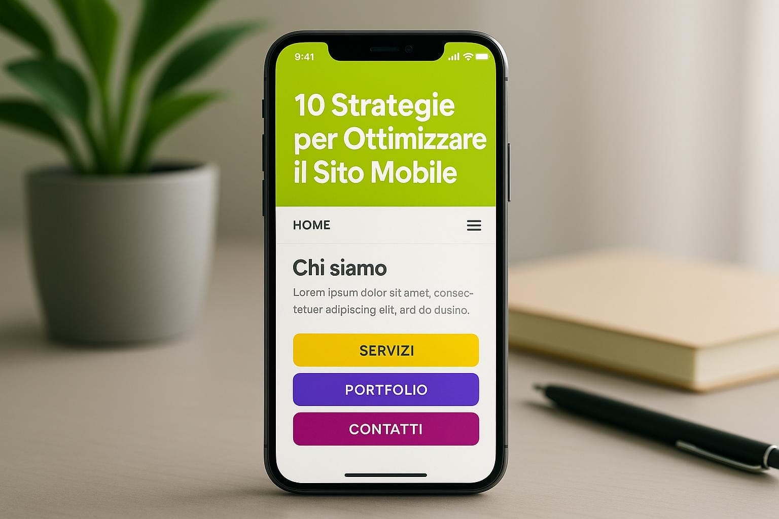 10 strategie per ottimizzare il sito mobile