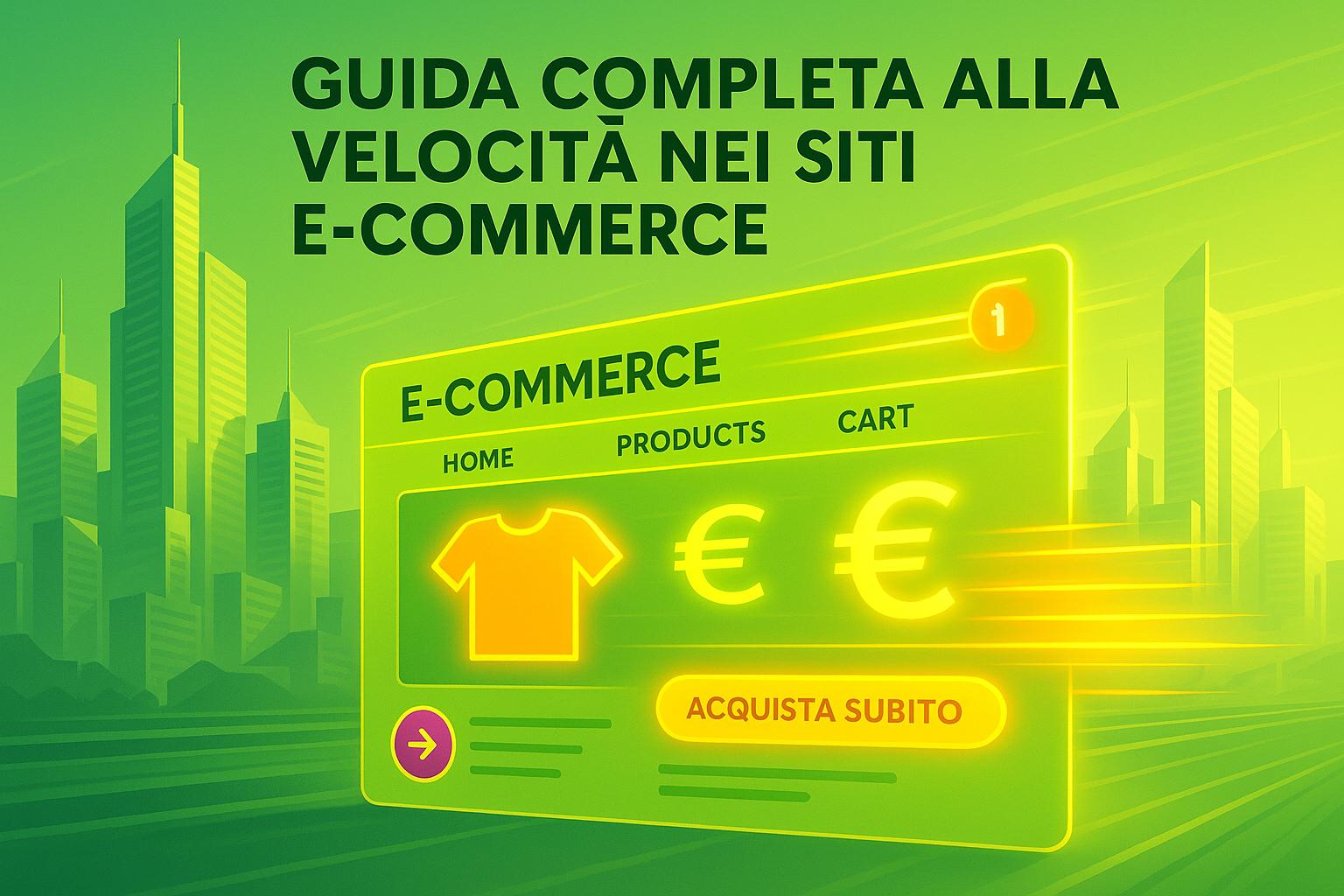 Guida completa alla velocità nei siti e-commerce