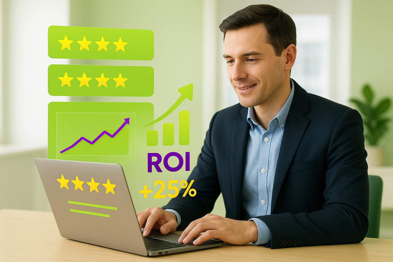 Recensioni online: roi e benefici misurabili
